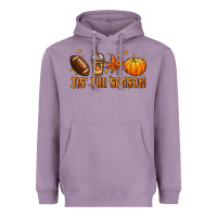 Lavender Tis' the season Heavyweight Hoodie - NancyCooperArtShop