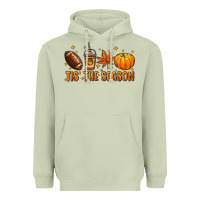 Matcha Tis' the season Heavyweight Hoodie - NancyCooperArtShop