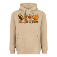Mushroom Tis' the season Heavyweight Hoodie - NancyCooperArtShop