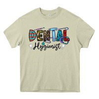 Mossy dental hygienist Heavy Core Tee - CowhideDigitalArt