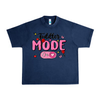 Navy toddler mode on Urban Heavy Tee - MaliasSmallBusiness