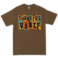 Cacao thankful vibes Premium Tee - FaDigitalArtStudio