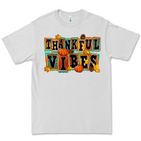 Dove Grey thankful vibes Premium Tee - FaDigitalArtStudio