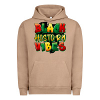 Pigment Burro black history vibes Urban Hoodie - FaDigitalArtStudio
