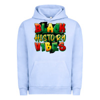 Pigment Grape Ice black history vibes Urban Hoodie - FaDigitalArtStudio