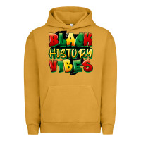Pigment Peanut Butter black history vibes Urban Hoodie - FaDigitalArtStudio