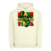 Pigment Pistachio black history vibes Urban Hoodie - FaDigitalArtStudio
