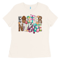 Bone Easter Nurse Easter Day Ladies Tee - Neo Western