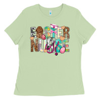 Matcha Easter Nurse Easter Day Ladies Tee - Neo Western
