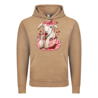 Vintage Coffee valentines day lamb Vintage Hoodie - Jasminsmagicworld