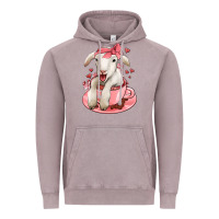 Vintage Zinc valentines day lamb Vintage Hoodie - Jasminsmagicworld