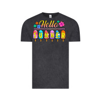 Vintage Black hello summer popsicles Vintage Tee - Jasminsmagicworld