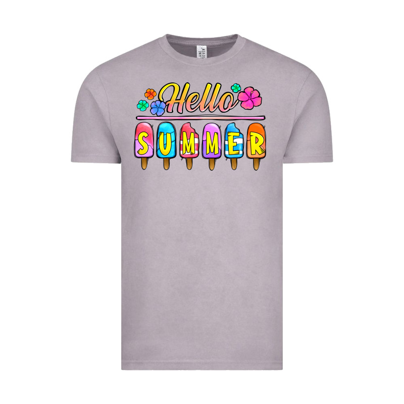 Hello Summer Popsicles Vintage Tee by Jasminsmagicworld | Teevron