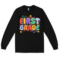 Black first grade Long Sleeve Tee - MaliasSmallBusiness