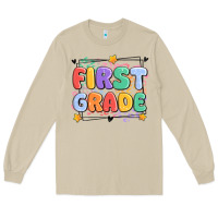 Mushroom first grade Long Sleeve Tee - MaliasSmallBusiness
