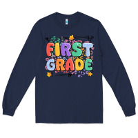 Navy first grade Long Sleeve Tee - MaliasSmallBusiness