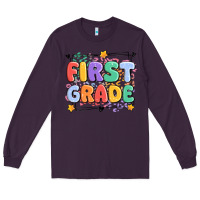 Plum first grade Long Sleeve Tee - MaliasSmallBusiness