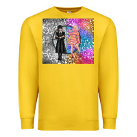 Lemon gothic girl and colorful girl best friends Premium Sweatshirt - TumblerDesignByShophia