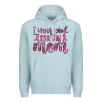 Blue Mist i wear pink for my mom Premium Hoodie - JahusDesignShop