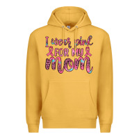 Mustard i wear pink for my mom Premium Hoodie - JahusDesignShop