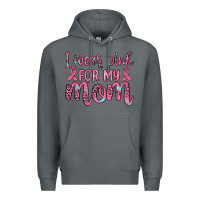 Rock i wear pink for my mom Premium Hoodie - JahusDesignShop