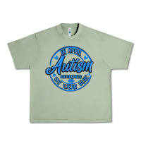 Oil Green autism awareness Urban Heavy Tee - MaliasSmallBusiness