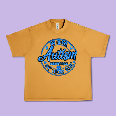 Autism Awareness Urban Heavy Tee Designed By Maliassmallbusiness