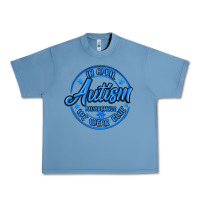 Pebble Blue autism awareness Urban Heavy Tee - MaliasSmallBusiness