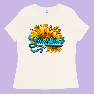 Sunshine Ladies Tee Designed By Hra Design Shop
