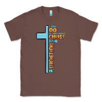 Chestnut i can do all things through christ who strengthens Classic Tee - MaliasSmallBusiness