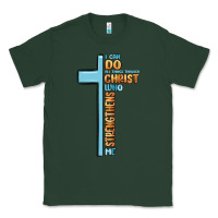 Sports Green i can do all things through christ who strengthens Classic Tee - MaliasSmallBusiness