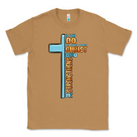 Toasted Coconut i can do all things through christ who strengthens Classic Tee - MaliasSmallBusiness