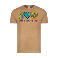Vintage Camel peace love flips flops Vintage Tee - Jasminsmagicworld