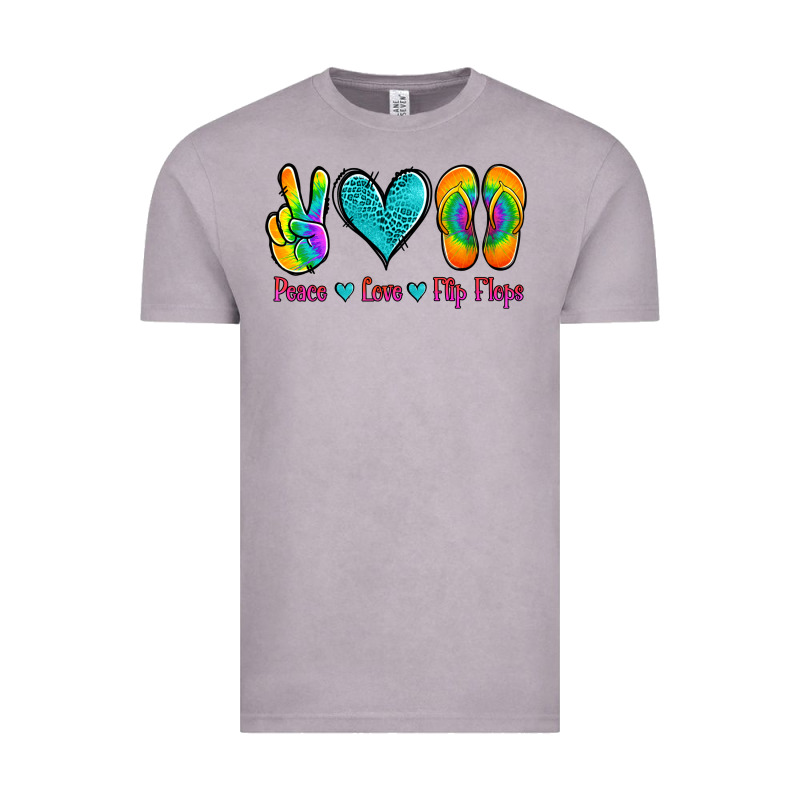 Peace Love Flips Flops Vintage Tee by Jasminsmagicworld | Teevron
