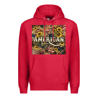 Cardinal American tumbler 4th of july Premium Hoodie - HowdyJamesFarm