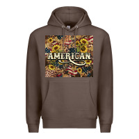 Coffee American tumbler 4th of july Premium Hoodie - HowdyJamesFarm