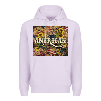 Lilac American tumbler 4th of july Premium Hoodie - HowdyJamesFarm