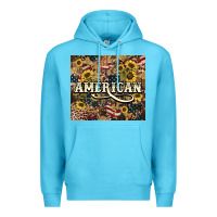 Ocean Blue American tumbler 4th of july Premium Hoodie - HowdyJamesFarm