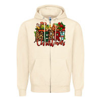 Sandshell merry Christmas Zipper Hoodie - Jasminsmagicworld