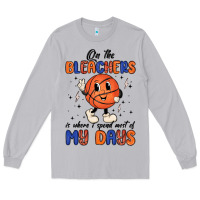 Moon Dust on the bleachers is where i spend most of my days Long Sleeve Tee - MaliasSmallBusiness
