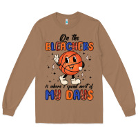 Toasted Coconut on the bleachers is where i spend most of my days Long Sleeve Tee - MaliasSmallBusiness
