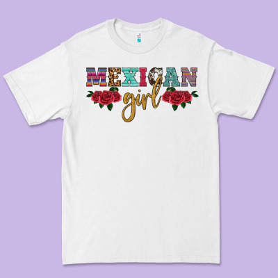 Mexican Girl Premium Tee Designed By Hra Design Shop