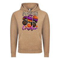 Vintage Coffee pumpkin crusher monster truck Vintage Hoodie - Jasminsmagicworld