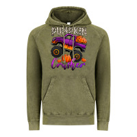 Vintage Olive pumpkin crusher monster truck Vintage Hoodie - Jasminsmagicworld