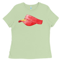 Matcha red softball visor fa element Ladies Tee - FaDigitalArtStudio