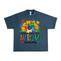 Midnight Navy accept understand love awareness Urban Heavy Tee - MaliasSmallBusiness