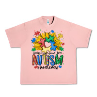 Salmon accept understand love awareness Urban Heavy Tee - MaliasSmallBusiness