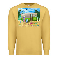 Antique Gold summer caravan life Premium Sweatshirt - TumblerDesignByShophia