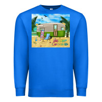 True Royal summer caravan life Premium Sweatshirt - TumblerDesignByShophia