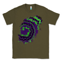 Army Green tie dye patch Classic Tee - RanaPortraitStore